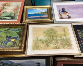 CHOICE LOT ART SHELF