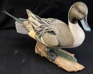 ARTIST SIGNED DUCK DECOY