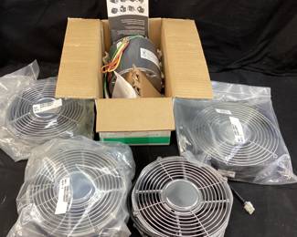 US MOTORS CONDENSER FAN MOTOR & 4 EBMPAPST AXIAL FANS
MOTOR MODEL #K55HXWMW-1282
