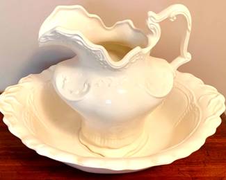 18 - Arnes Pitcher & Bowl - 14" x 16" x 13"