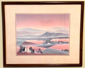 82 - Framed Print - 21" x 17"