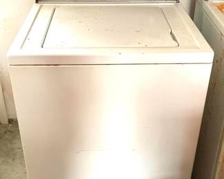 166 - Kenmore Washing Machine - 44" x 32" x 26" You are buying a used as-is electric/electronic item. We do not guarantee all components are present, and if it is not expressly stated, it is untested.