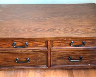 141 - Lift Top Storage Coffee Table - 26" x 48" x 20"