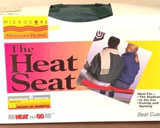 31 - The Heat Seat Cushion - New in Box
