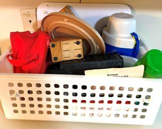 59 - Basket Lot of Items