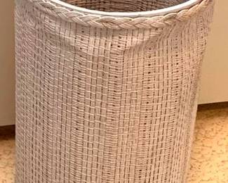 68 - Wicker Waste Basket - 12" x 9"