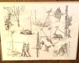 110 - Framed Print - 24" x 18"