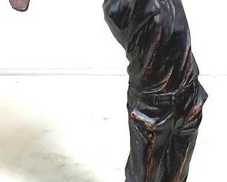 130 - Golfer Statue - 13" Tall