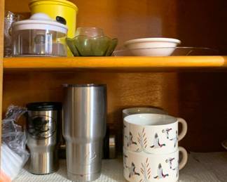 57 - Cabinet Lot of Kitchen Items