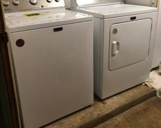Maytag washer/dryer.