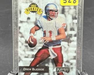 1993 Drew Bledsow New England Patriots Playoff * Football Sports Trading Card