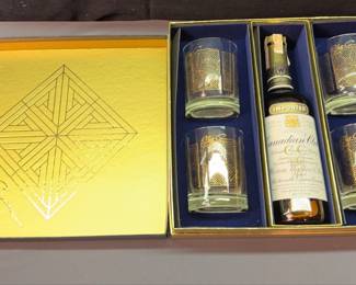 1973 Canadian Club Glassware Designed by Oleg Cassini *