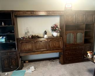 Beautiful antique headboard set