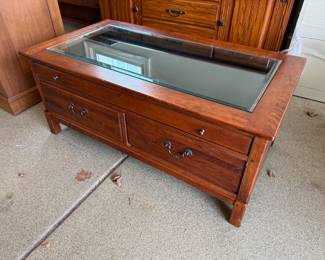 Timberlake Cherry Display Coffee Table by Lexington