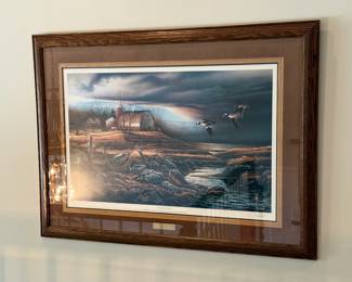 'Stormy Weather' -Tony Redlin signed and framed print