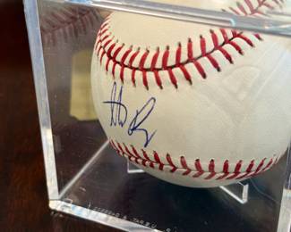 Anthony Rizzo boxed and signed baseball with COA (Padres, Cubs, Yankees 1st baseman) - 3x Allstar with the Cubs and World Series Champion team in 2016