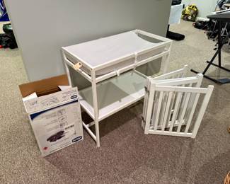 changing table and gate