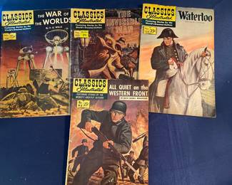 Vintage comic books
