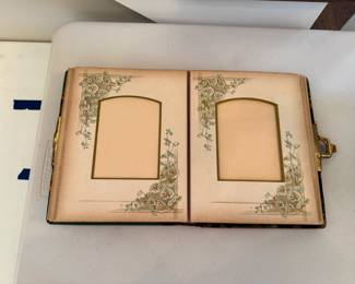 Antique Victorian photo album