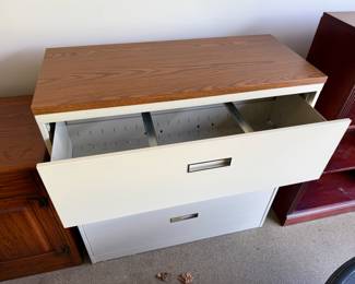 Large 3-drawer file cabinet