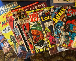 Vintage comic books