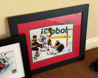 Framed NHL Hockey Photos