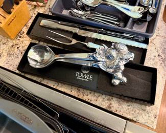Towle serving utensils