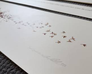 'When the Wind had Wings' unframed Bev Doolittle signed print