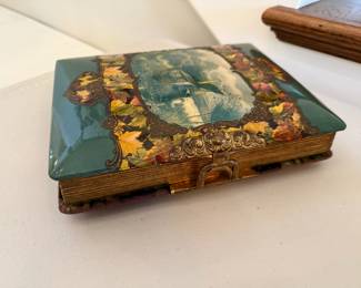 Antique Victorian photo album