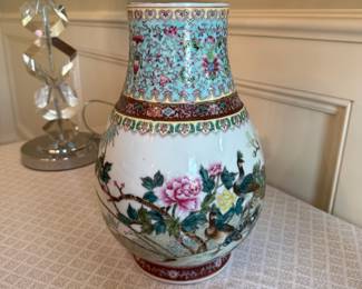 Chinese Famille Rose Porcelain Vase