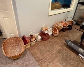 Assorted baskets