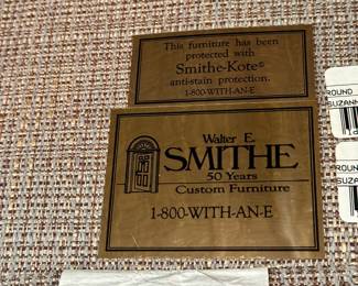Walter E. Smith beige 3-pc sectional sofa