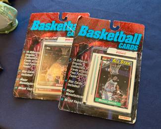 1993 Topps Megacards - Michael Jordan basketball cards; sealed packages
