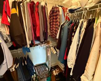 Assorted women's clothes, shoes and accessories
