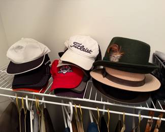 Assorted hats