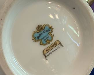 Set of Meito China made in Japan; hand painted 'Hastings'