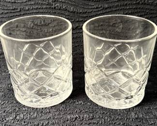 Courvoisier whiskey glasses