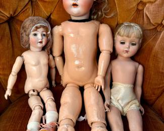 Antique jointed dolls