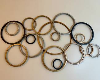 Large metal wall decor