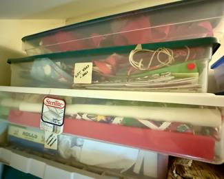 Christmas decor and wrapping