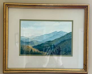 Framed print "On A Clear Day" by Josephine Mayo