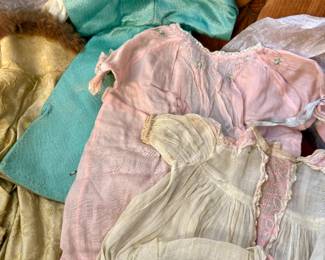 Antique doll clothes