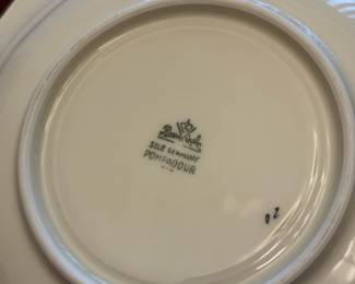 Rosenthal Pompadour set of china; service for 12 