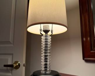 MCM acrylic table lamp