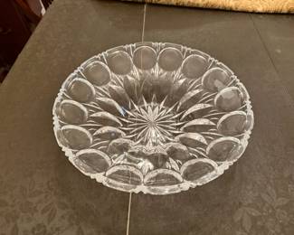 Vintage crystal bowl by Gorham.