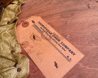 Set of 6 dining chairs by Thomasville.