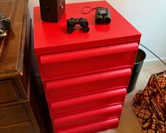 Brownie camera, binoculars