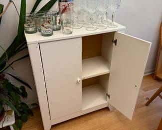white cupboard