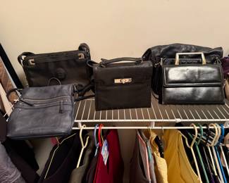 Vintage handbags and purses