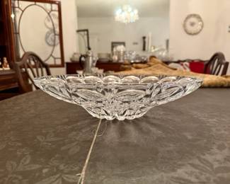 Vintage crystal bowl by Gorham.
